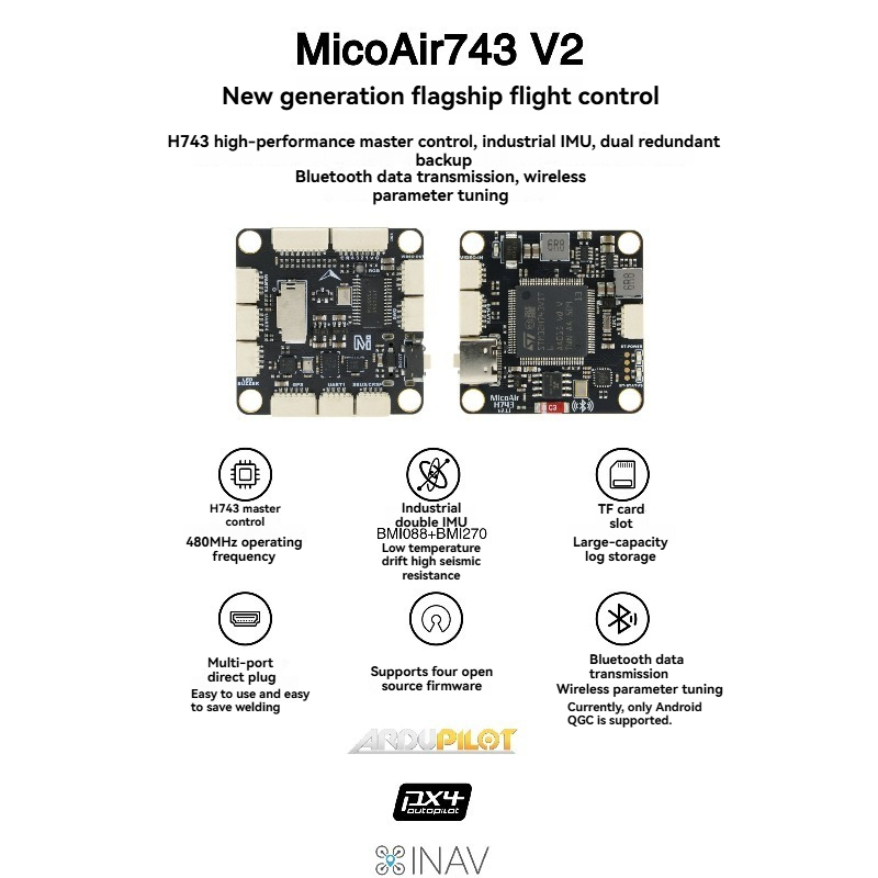 MicoAir743 V2   Flight Control - Drone Flight Controller recensione e prezzo