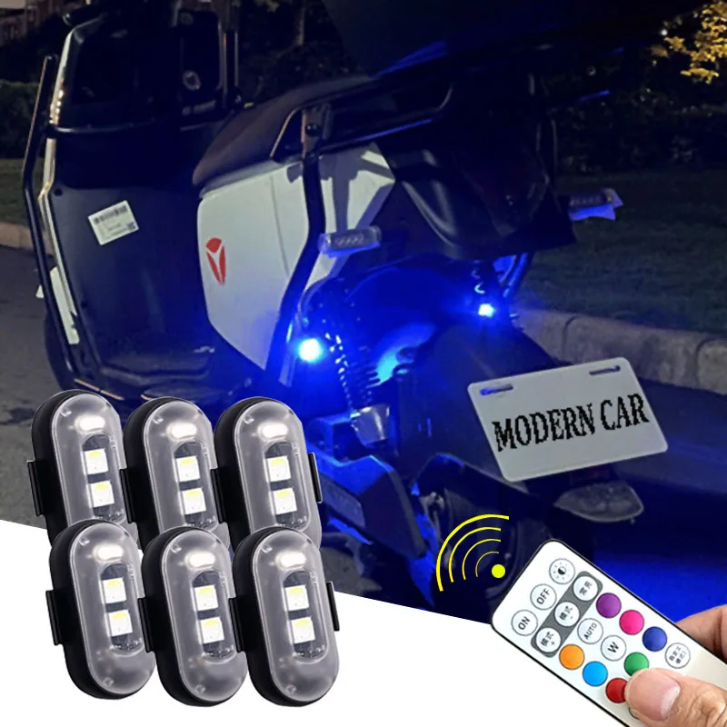 2/4/8Pcs Wireless Remote Contr - Drone Led Light recensione e prezzo