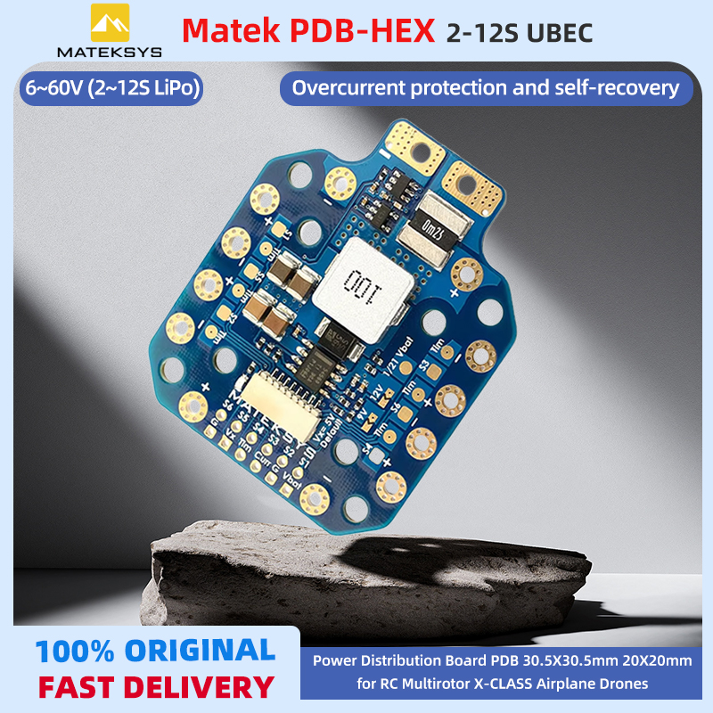 MATEK PDB-HEX 2-12S 5A Power D - Drone Power Distribution Board recensione e prezzo