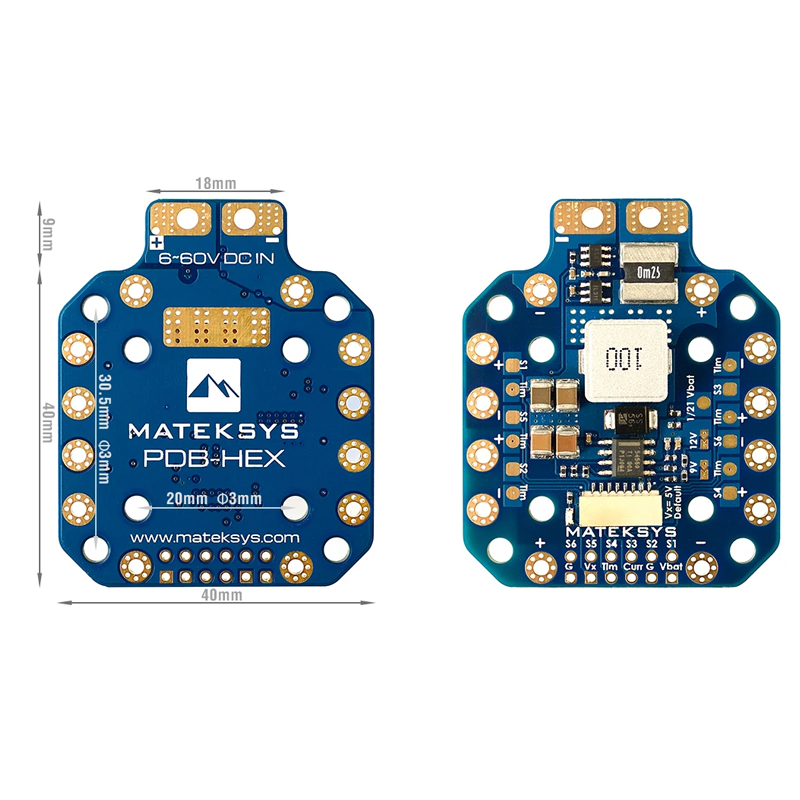 MATEK PDB-HEX 2-12S 5A Power D - Drone Power Distribution Board recensione e prezzo