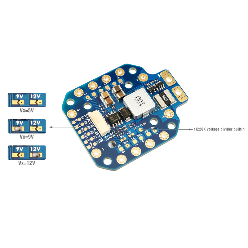 MATEK PDB-HEX 2-12S 5A Power D - Drone Power Distribution Board recensione e prezzo