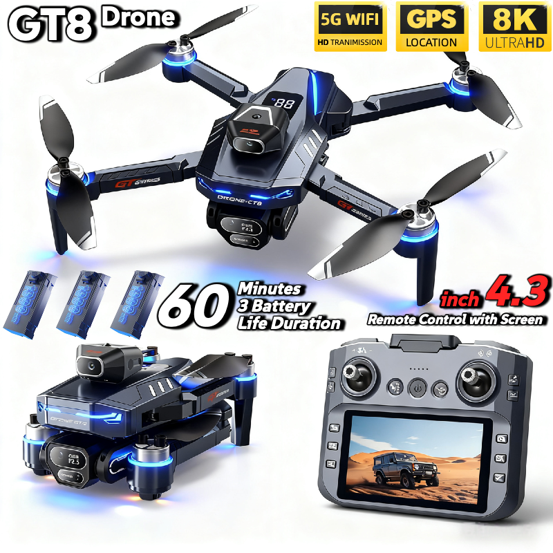 For Genuine GT8 Drone 4K Profe - Drone Gps Mount recensione e prezzo