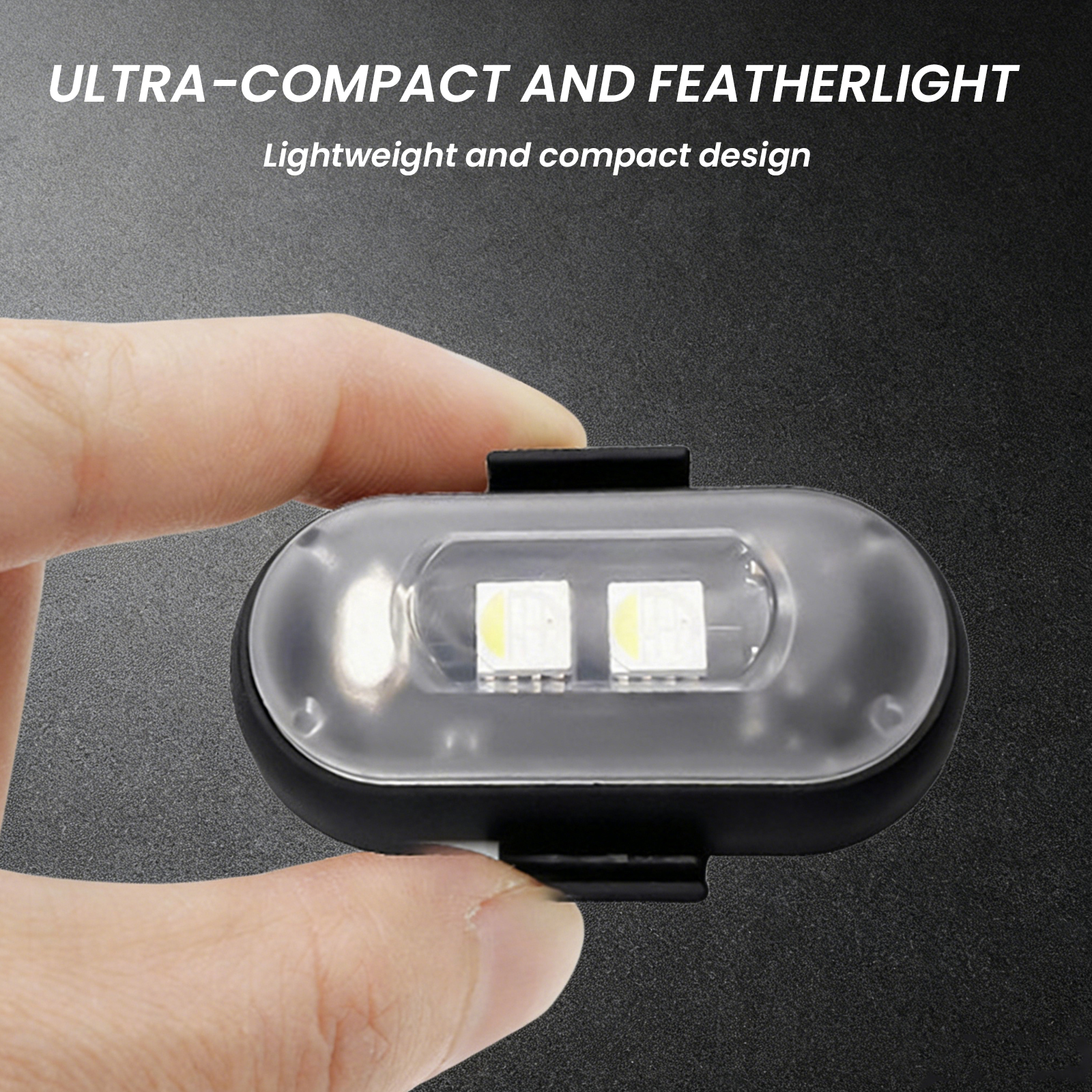 2/4/6PCS Wireless LED Strobe L - Drone Led Light recensione e prezzo