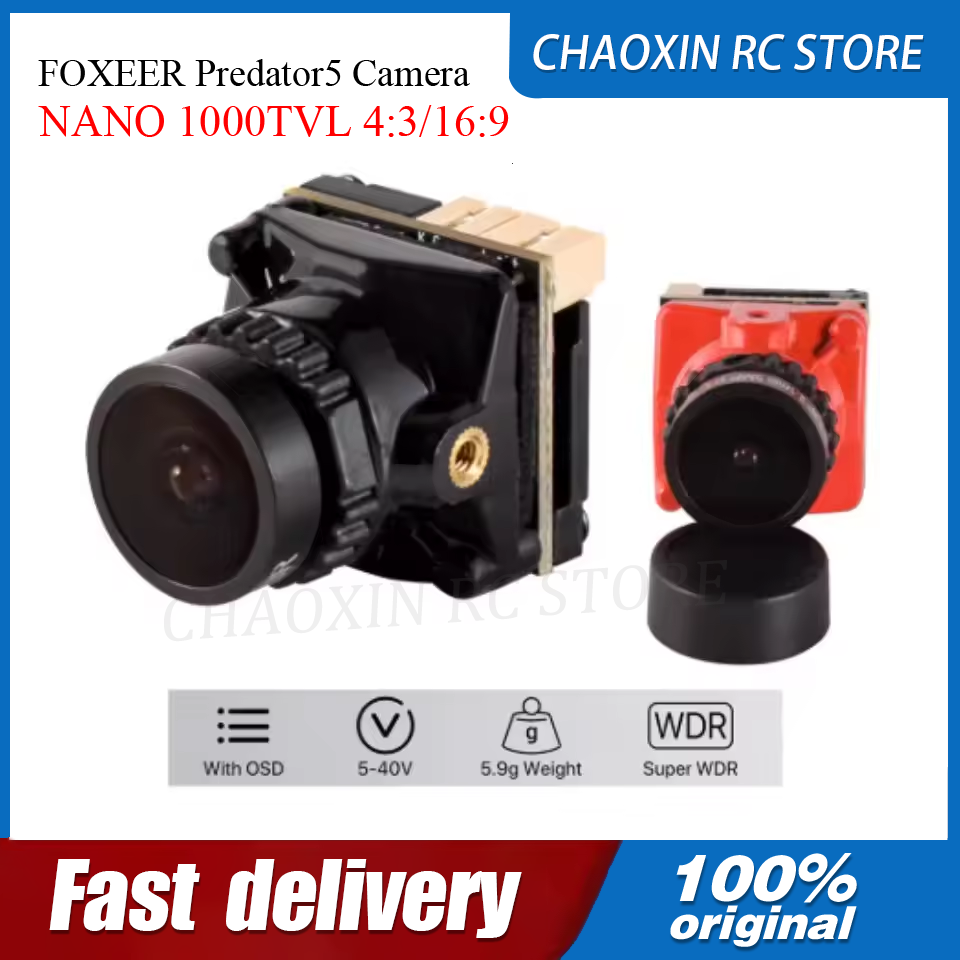 FOXEER Predator5 Camera NANO 1 - Drone Battery recensione e prezzo