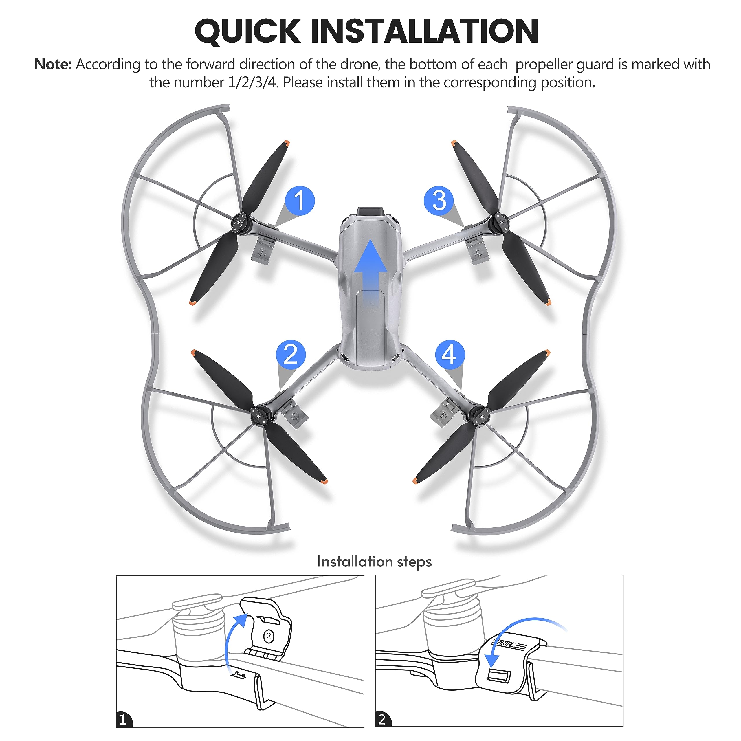 STARTRC Air 3S Propeller Guard - Drone Propeller Guard recensione e prezzo