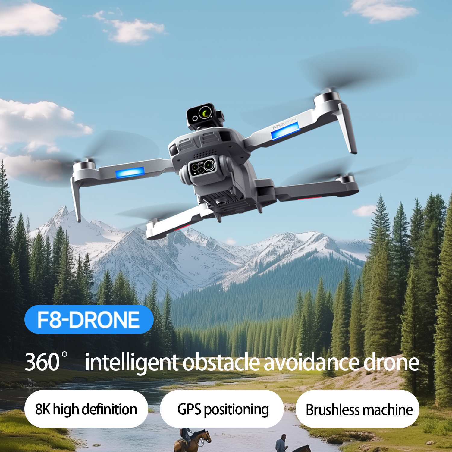 F8 MAX GPS Drone Professional  - Drone Gps Module recensione e prezzo