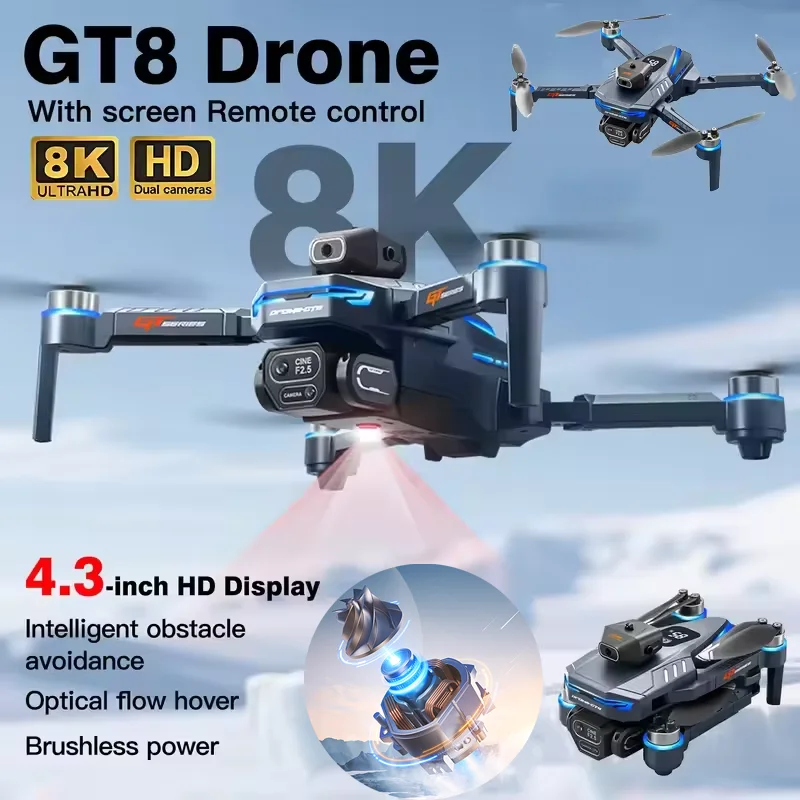 Homologado ANATEL Hot NEW Dron - Drone Gimbal recensione e prezzo