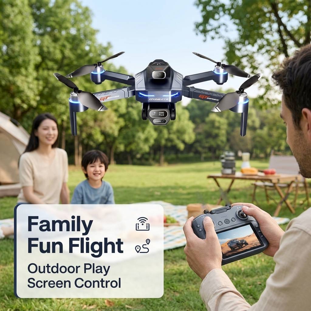 Homologado ANATEL Hot NEW Dron - Drone Gimbal recensione e prezzo