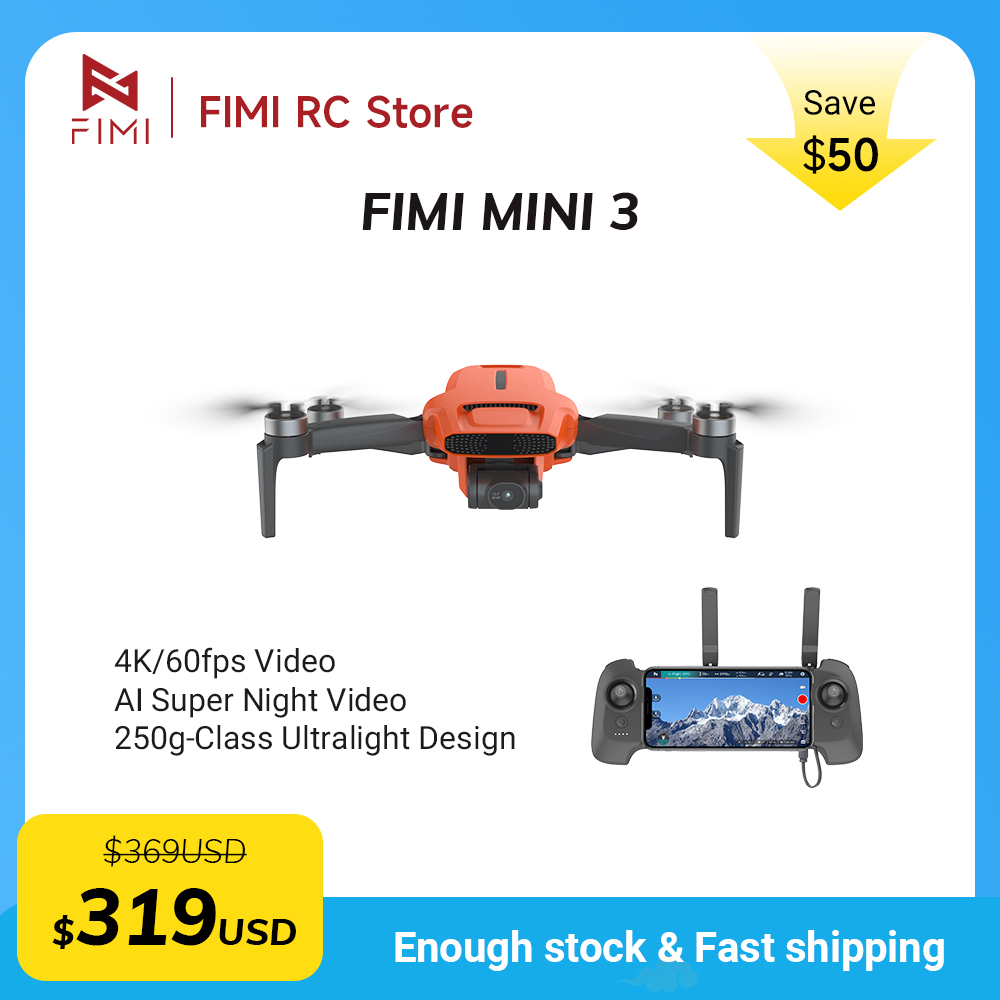 FIMI MINI 3 Camere drone 4K 60 - Drone Gimbal recensione e prezzo
